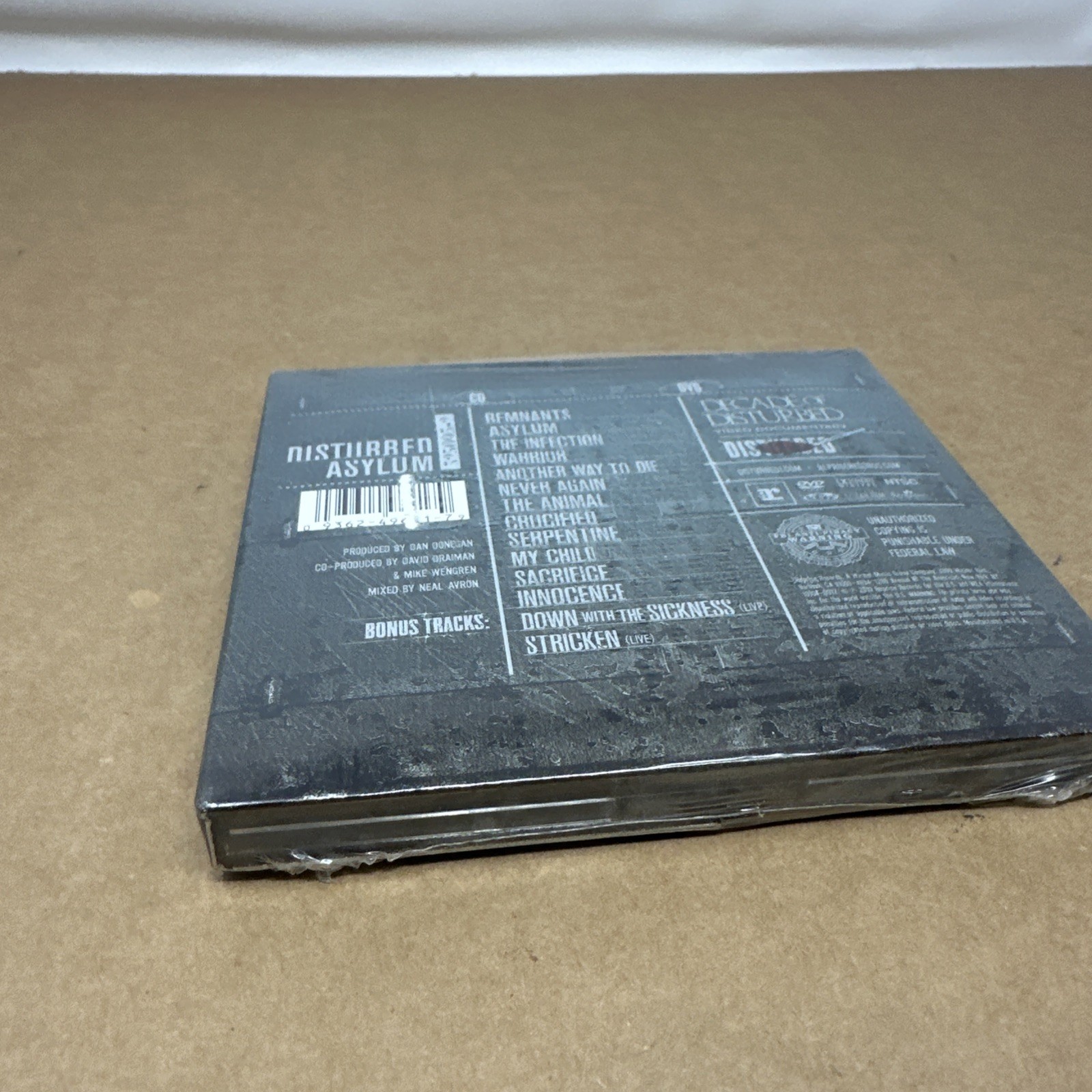Asylum by Disturbed (CD/ DVD, 2010) Limited Edition Brand New Factory Sealed NM