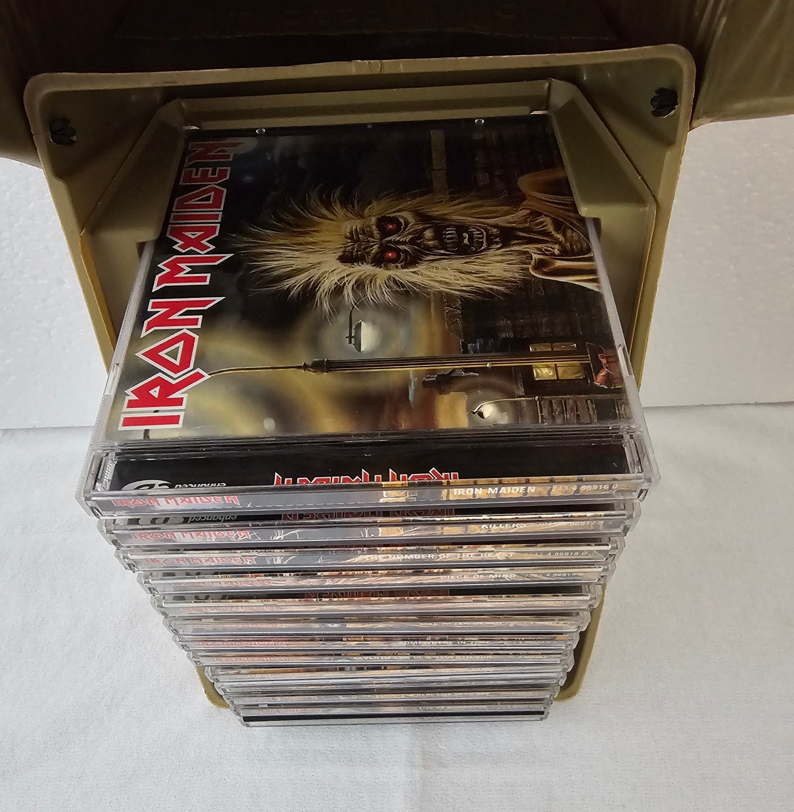 Iron Maiden Eddie Head 13 CD Box Set Limited Edition # 99 Of 25,000 RARE