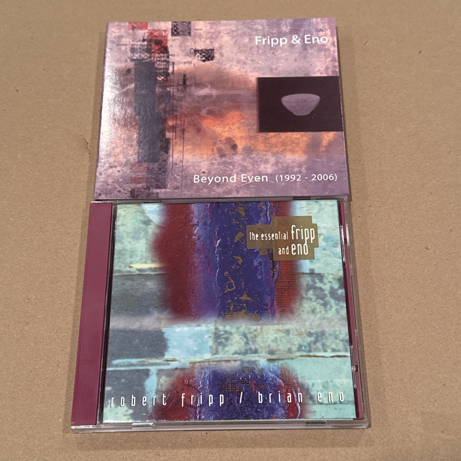 Robert Fripp/Brian Eno 3-CD Lot: Essential Fripp & Eno; Beyond Even (1992-2006)