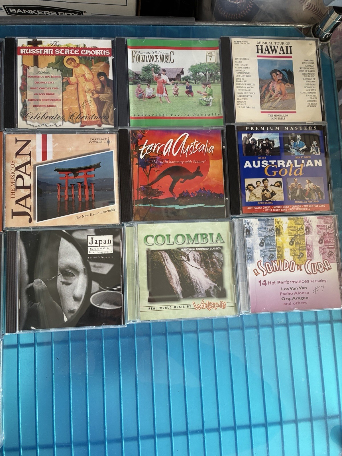 21x - International CD Lot Japan Latin Cuba Russian Australia Irish Spain Music