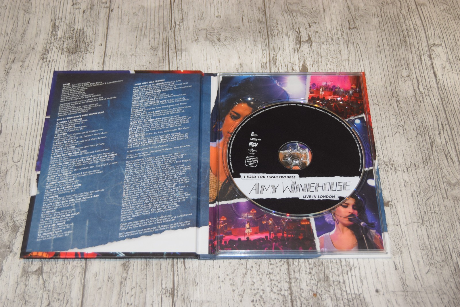 NEW CD Album - Amy Winehouse - Live in London (Mini LP Style Card Case CD) VGC