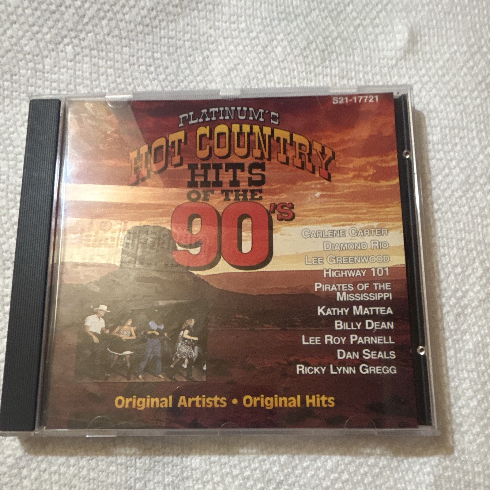 Various Artists : Platinum's Hot Country Hits of 90's Vol. 3 CD (1995)