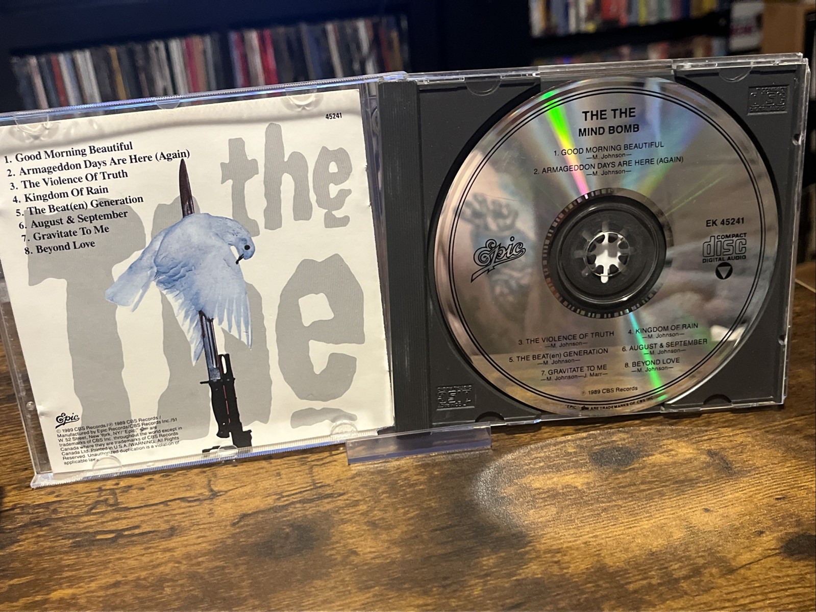 THE THE- 5-CD Lot: Hanky Panky, Mind Bomb, Burning Blue Soul, Dusk, Naked Self