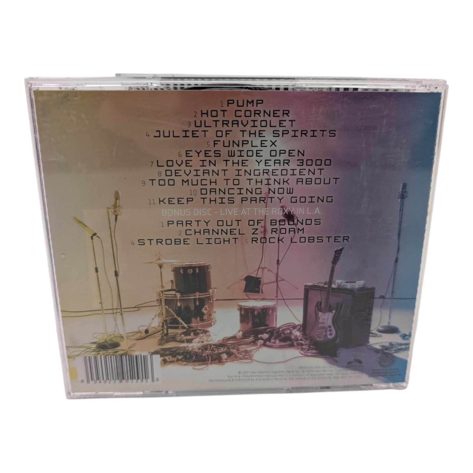 Funple Disc by The B-52s (CD 2008) w/ Bonus Disc Live @ The Roxy LA