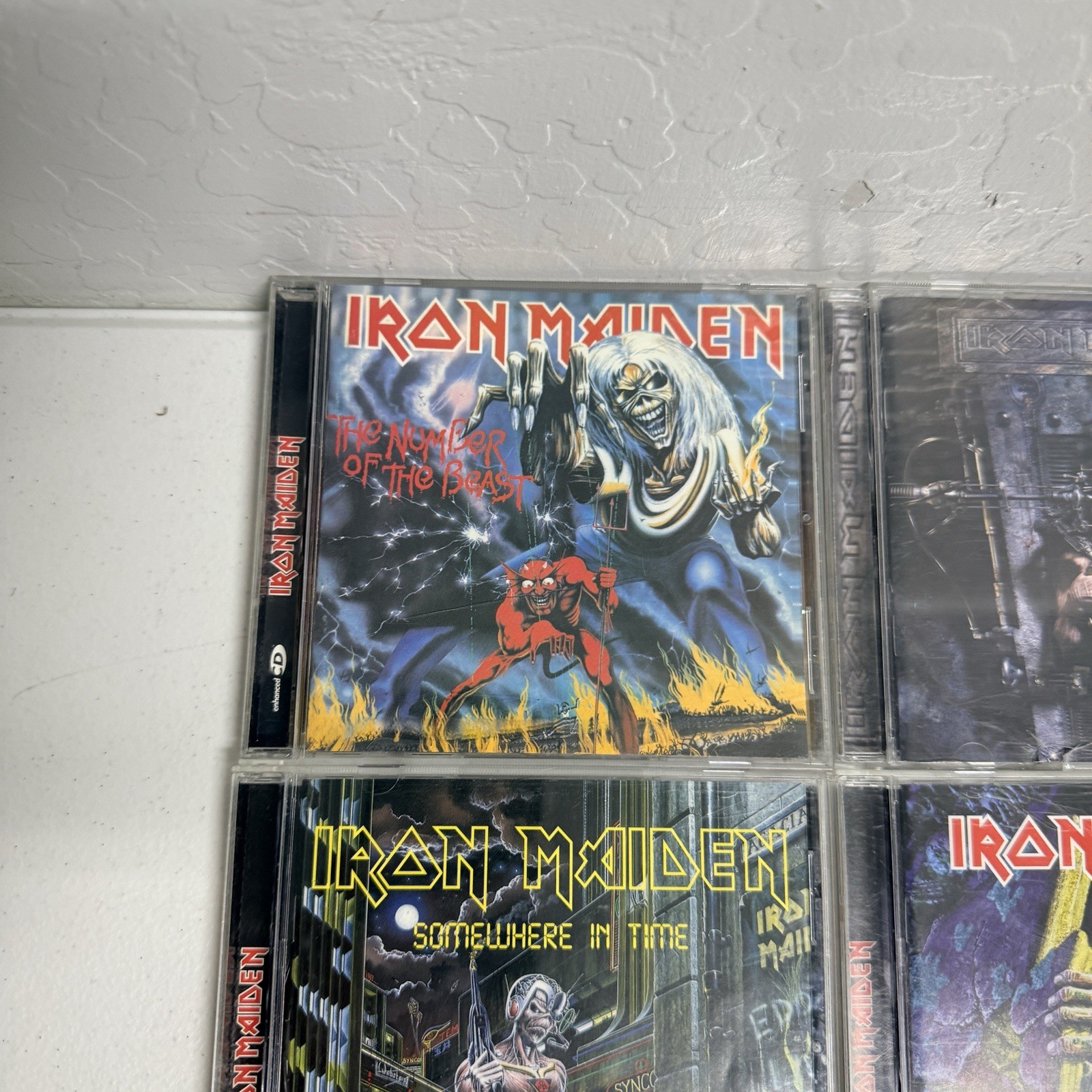 Iron Maiden CD Lot 6 Enhanced CDs Number of the Beast Fear of the Dark X Factor