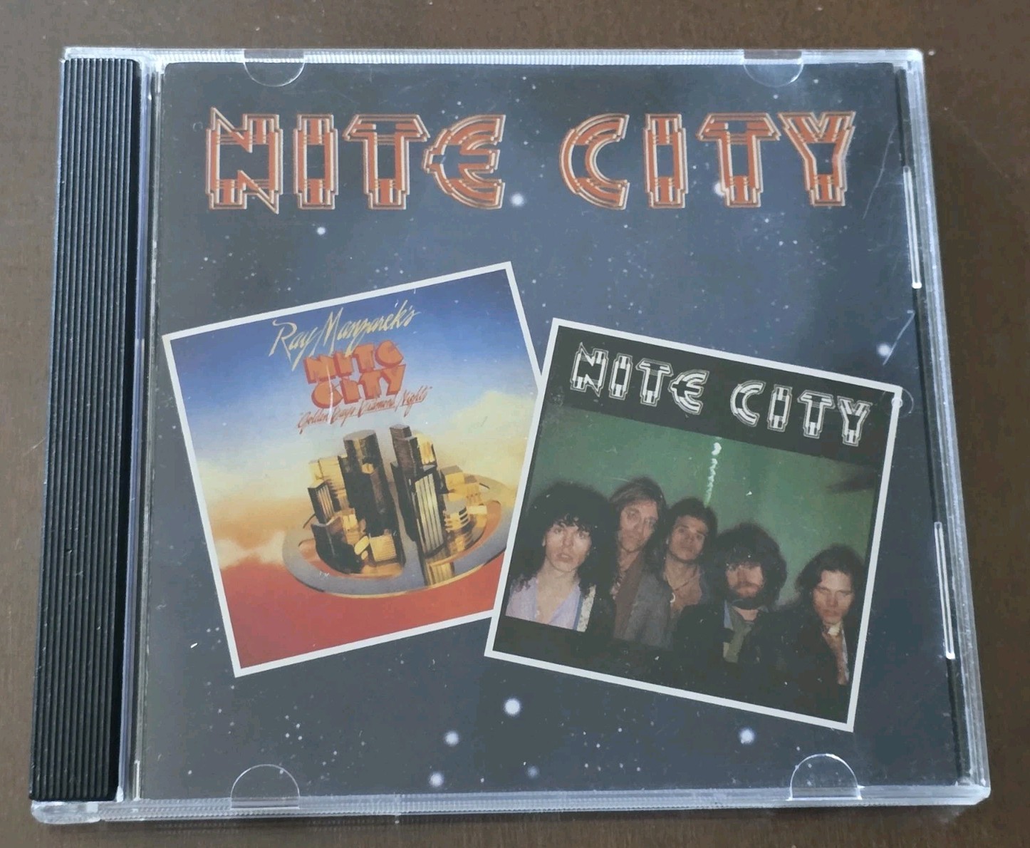 NITE CITY Self-Titled 1977/Golden Days Diamond Nights 1978 CD Ray Manzanarek