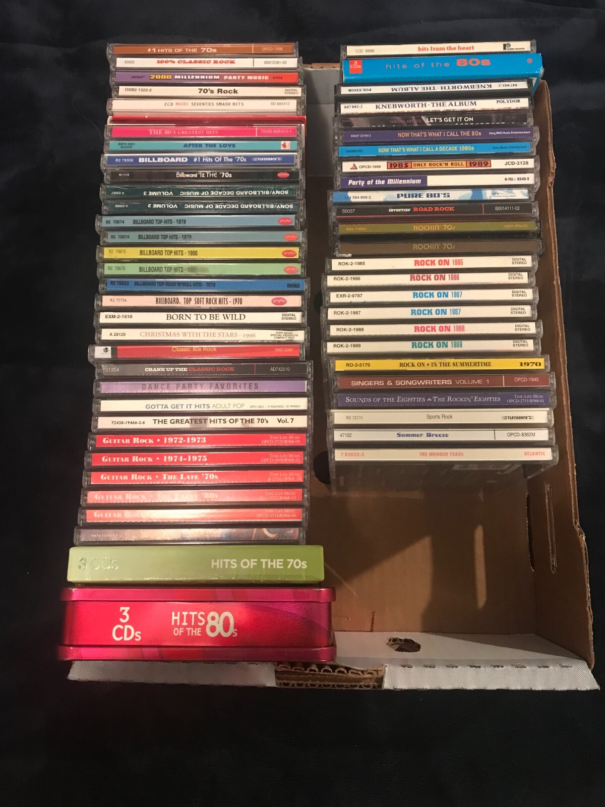 CD Lot #2 - 70-90's Rock/Pop Compilation CD's. Choose Your Own. Updated 10/18/24
