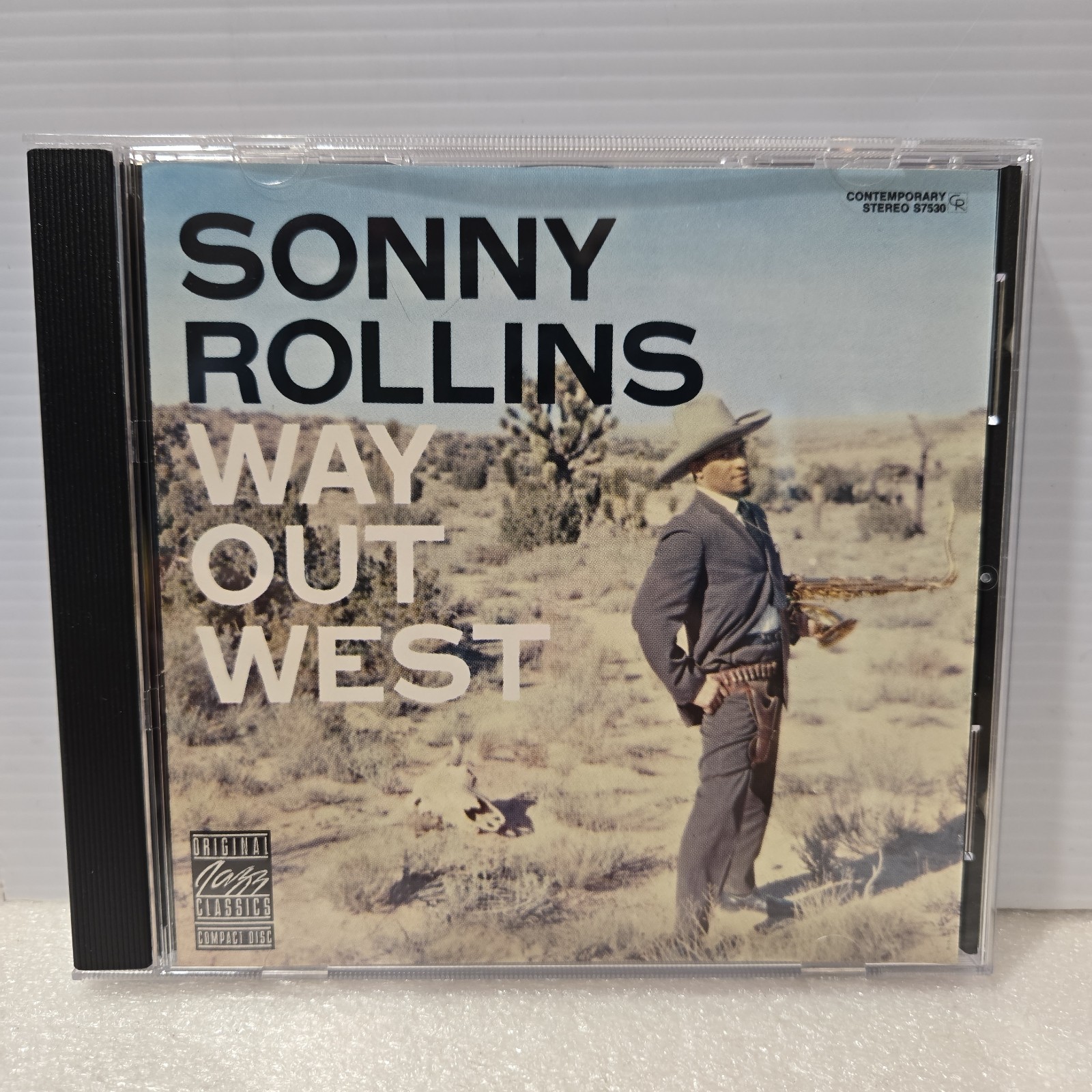 Sonny Rollins Way Out West CD Album Original Jazz Classics - Excellent Condition