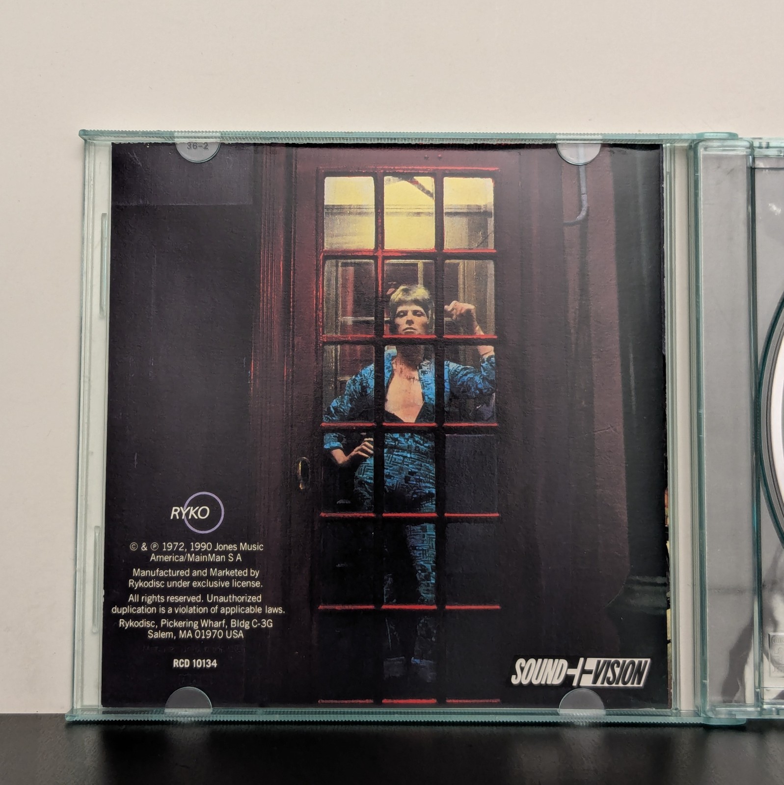 David Bowie Ziggy Stardust 1990 US CD Rykodisc RCD 10134