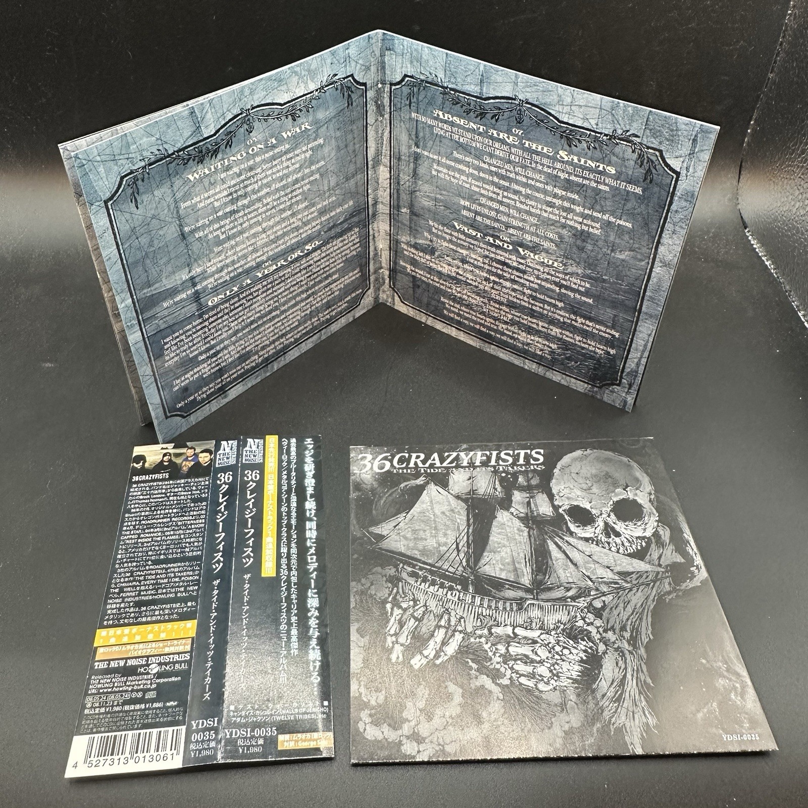36 Crazyfists / The Tide And Its Takers First Edition 2008 Japan OBI CD