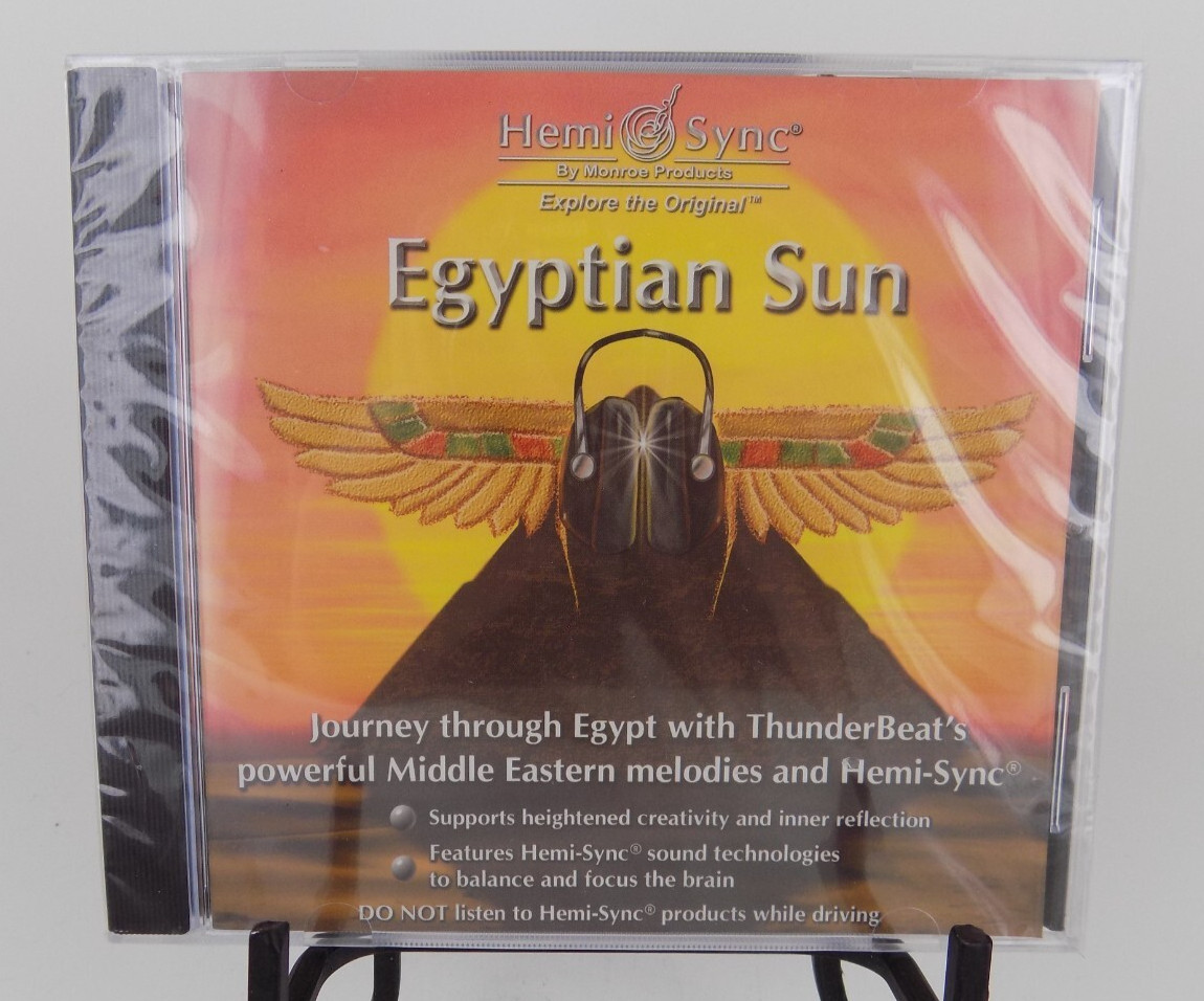 BRAND NEW and SEALED Hemi Sync - Egyptian Sun on CD! FREE SHIPPING!