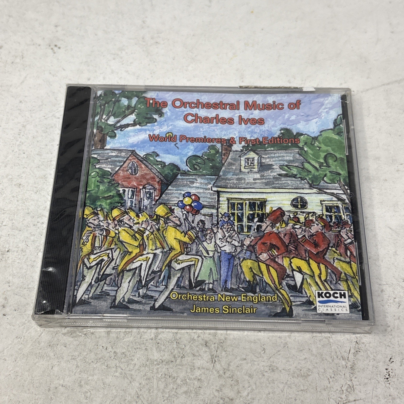 The Orchestral Music of Charles Ives: World Premieres and First Editions (CD)