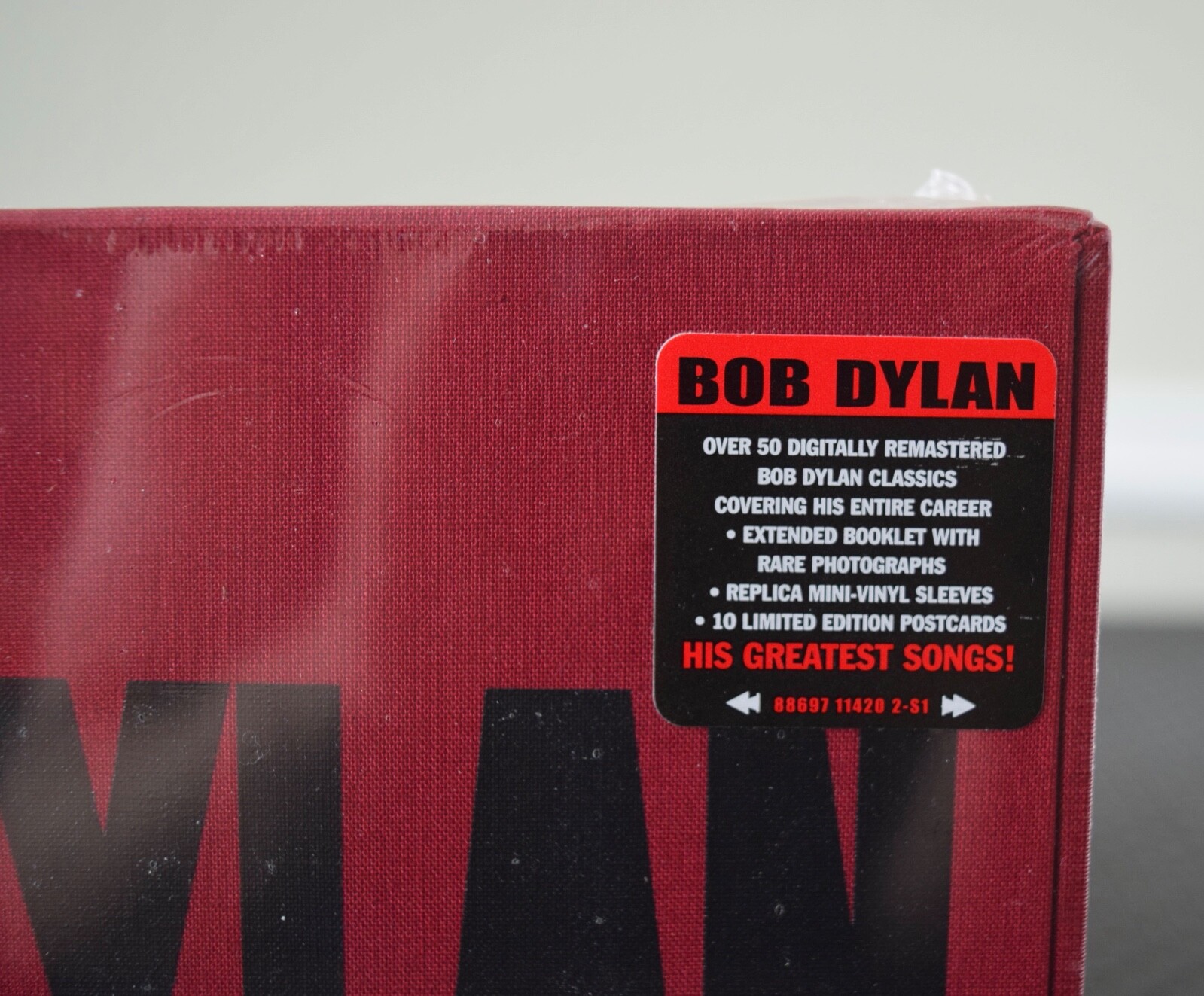 BOB DYLAN, Dylan 3 CD Box, Red, 2007, Sony Legacy, NEW / SEALED