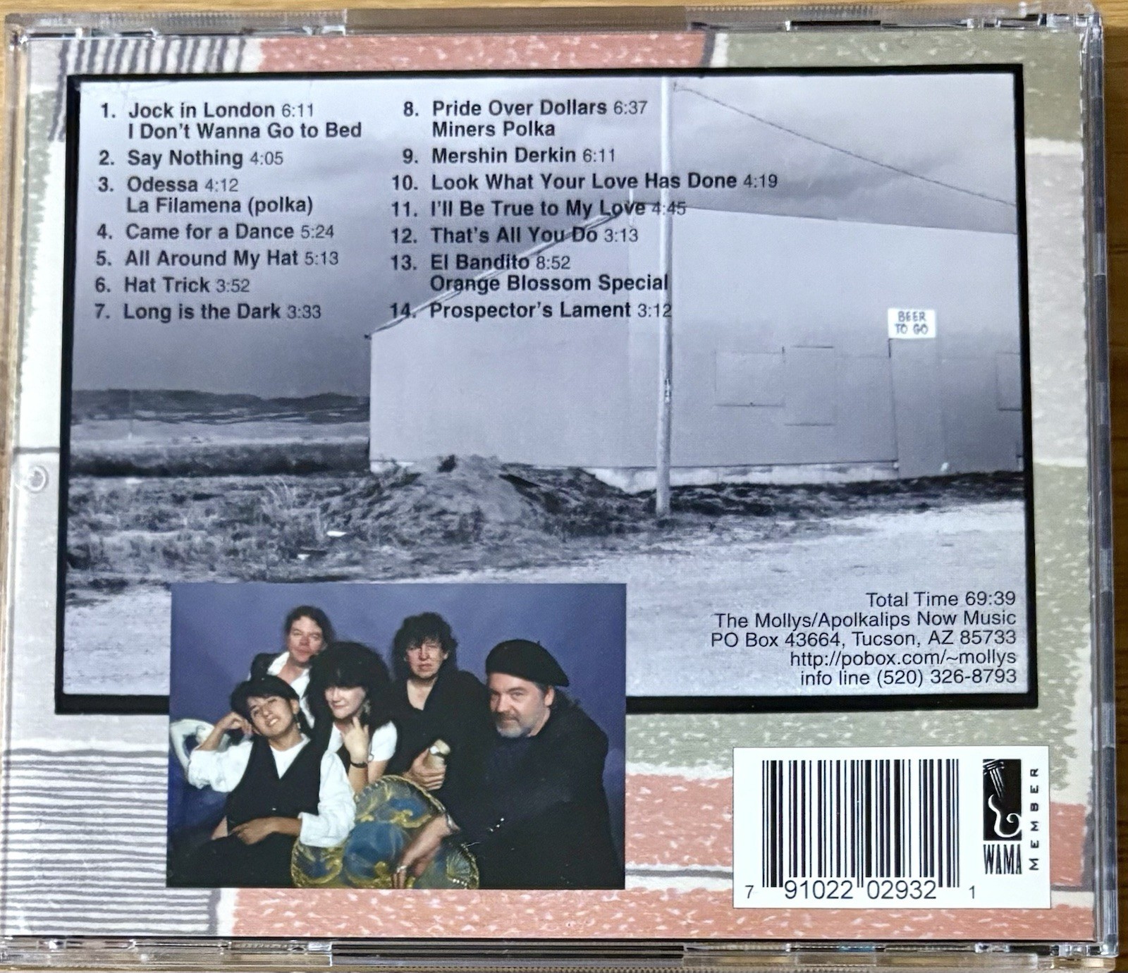 The Mollys - Hat Trick (CD, 1997) Celtic Folk Rock Apolkalips Now Music
