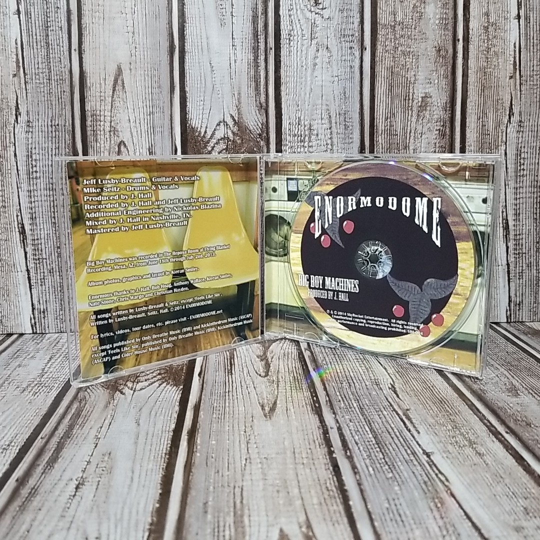 Enormodome - Big Boy Machines (CD, 2014) Skyrocket Entertainment 10 Tracks