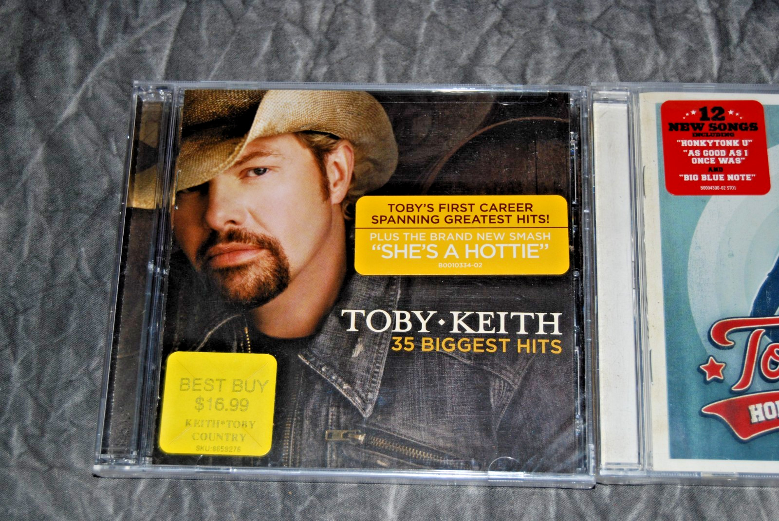 Lot of 2 Toby Keith CDs : Honkytonk University & 35 Biggest Hits CD New Sealed