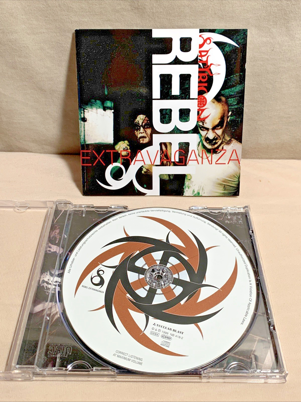 Satyricon - Rebel Extravaganda CD - Original 1999 Nuclear Blast