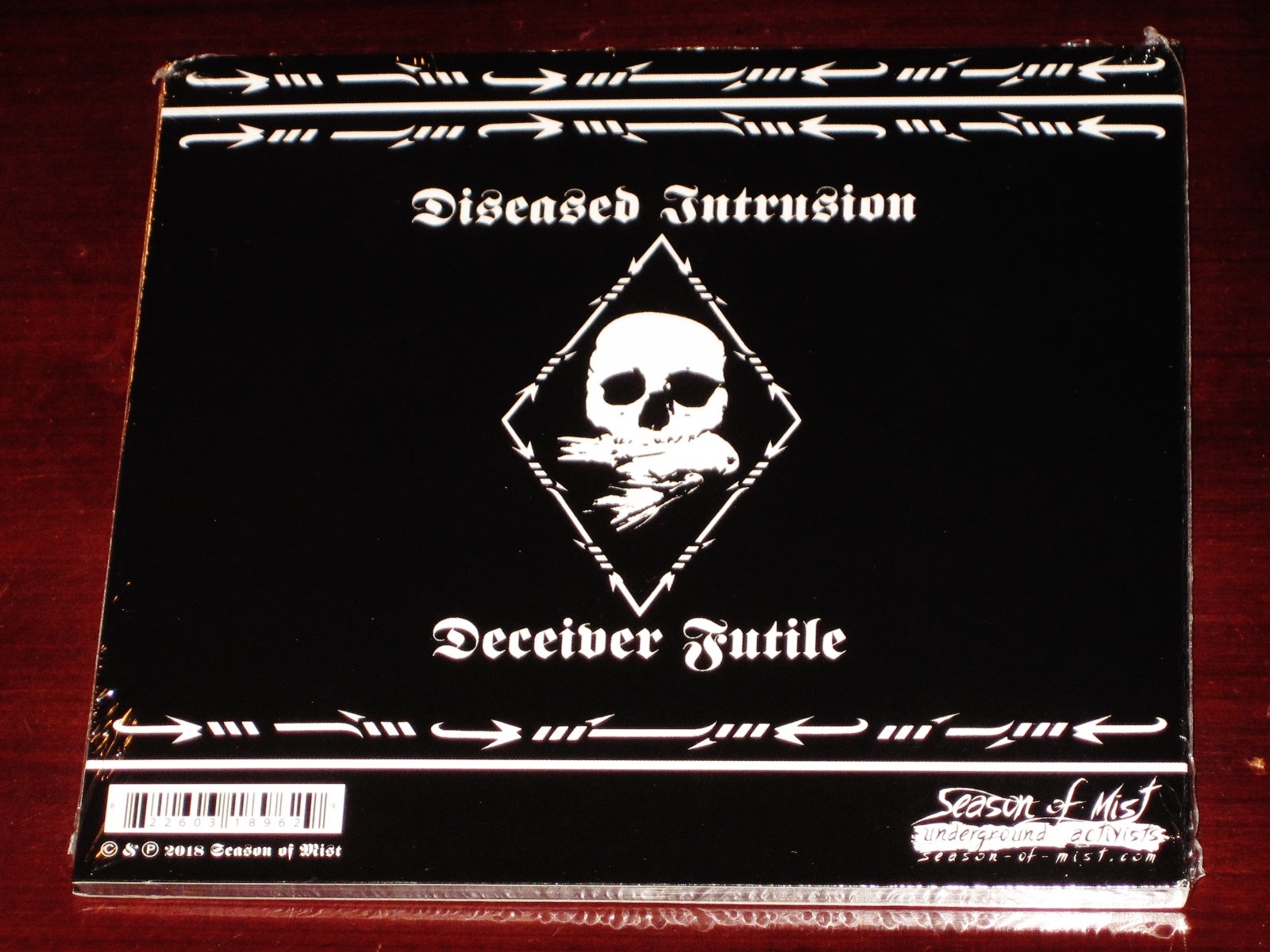 Revenge: Deceiver Diseased Miasmic CD 2018 Season Of Mist SUA 096D Digipak NEW