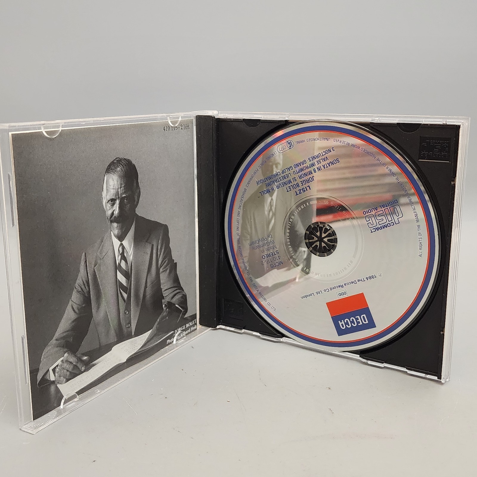 Franz Liszt: Sonata in B Minor, Liebesträume, Nocturnes - Jorge Bolet CD Decca