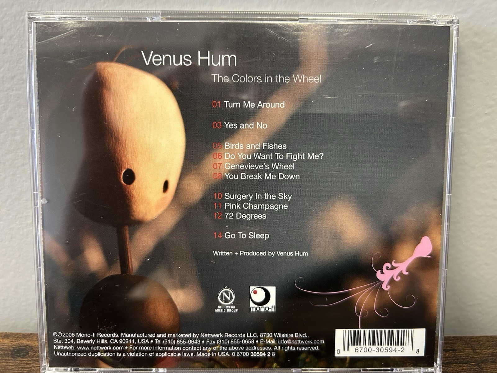 Venus Hum - The Colors in the Wheel (CD, 2006, Nettwerk)