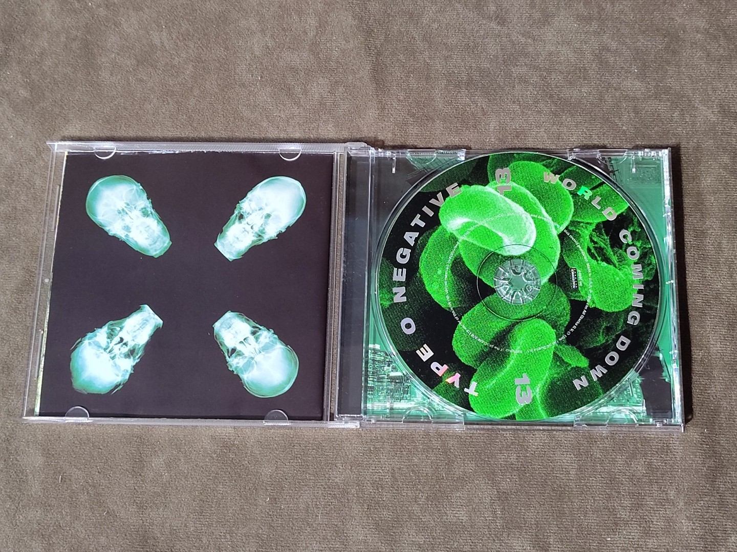 Type O Negative CD Lot [Bloody Kisses 1993, World Coming Down 1999] Roadrunner