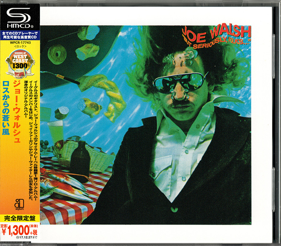 Joe Walsh ~ But Seriously Folks (1978) OBI CD 2017 Warner Music Japan •• NEW ••