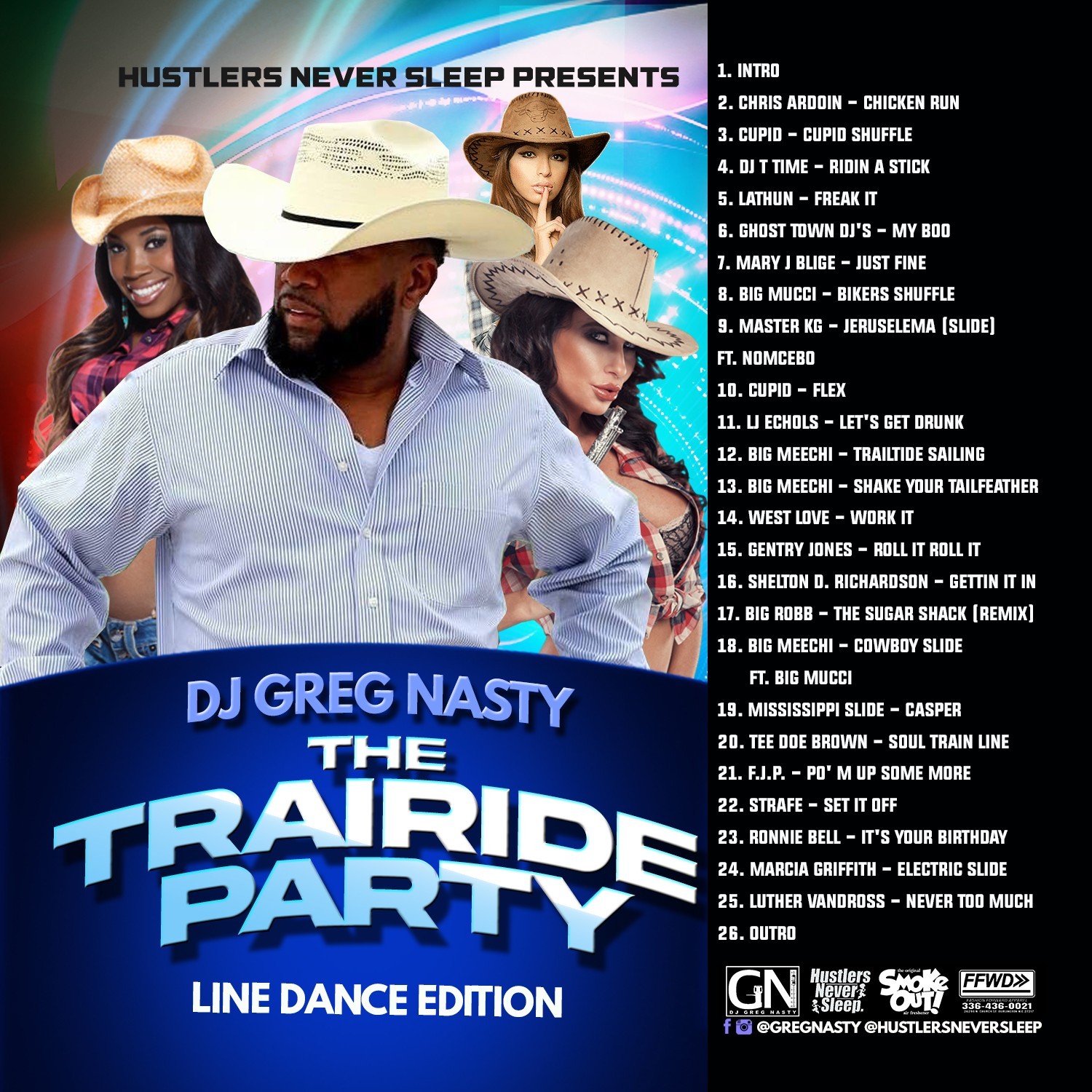 Dj Greg Nasty - The Trail Ride Party (Southern Soul Hits)