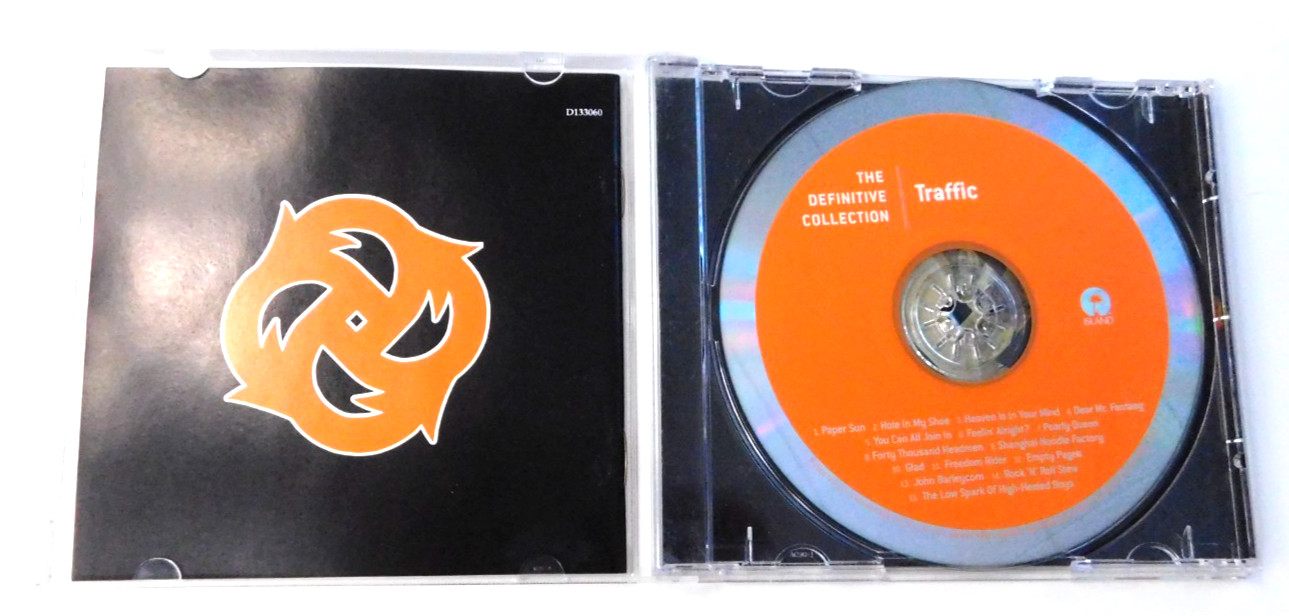 TRAFFIC The Definitive Collection CD, 2007 Island 1960's & 1970's Classic Rock