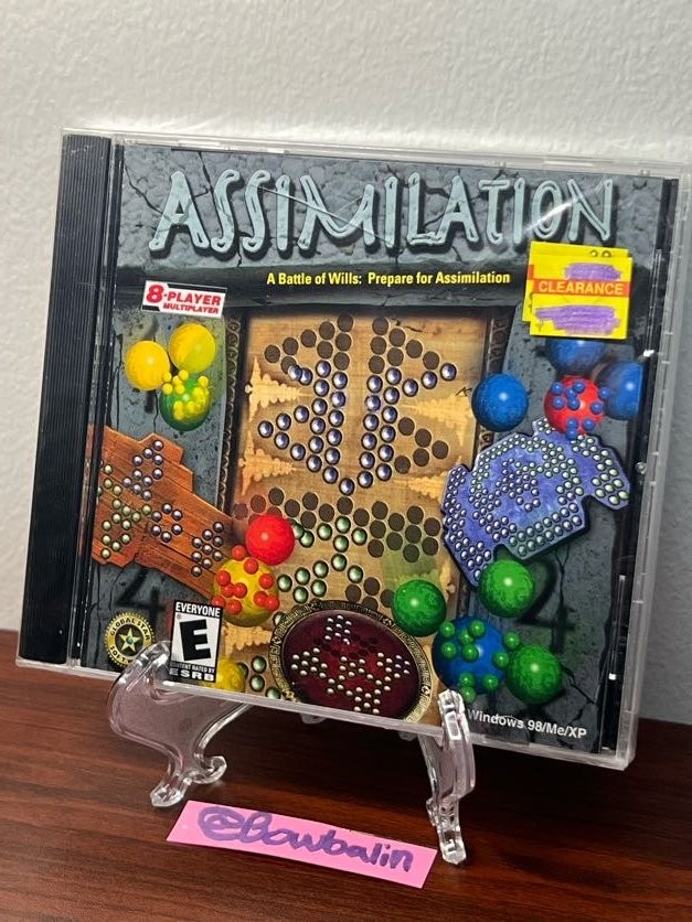 Assimilation PC CD-ROM Game 2001 Global Star Software Puzzle Strategy Sealed NEW