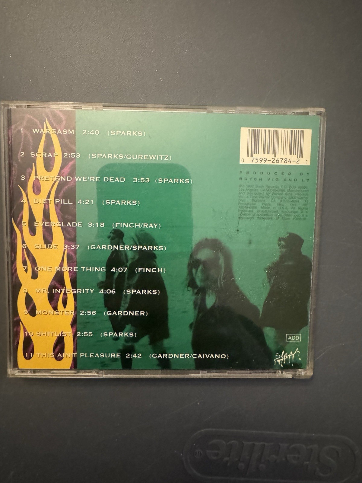 L7 Bricks Are Heavy OOP CD 1992 Slash Records Punk Grunge Jennifer Finch Htf