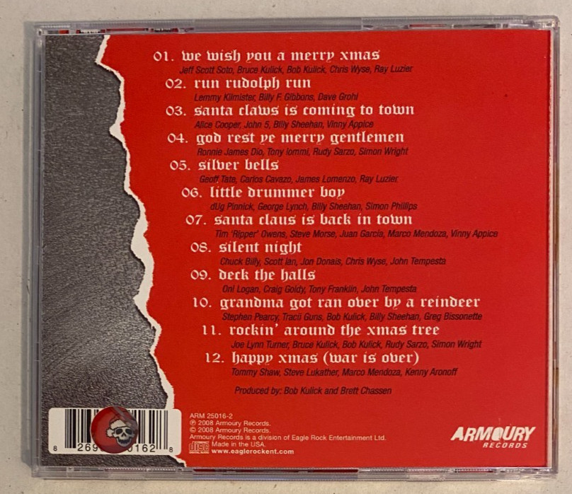 Various – We Wish You A Metal Xmas And A Headbanging New Year CD 2008