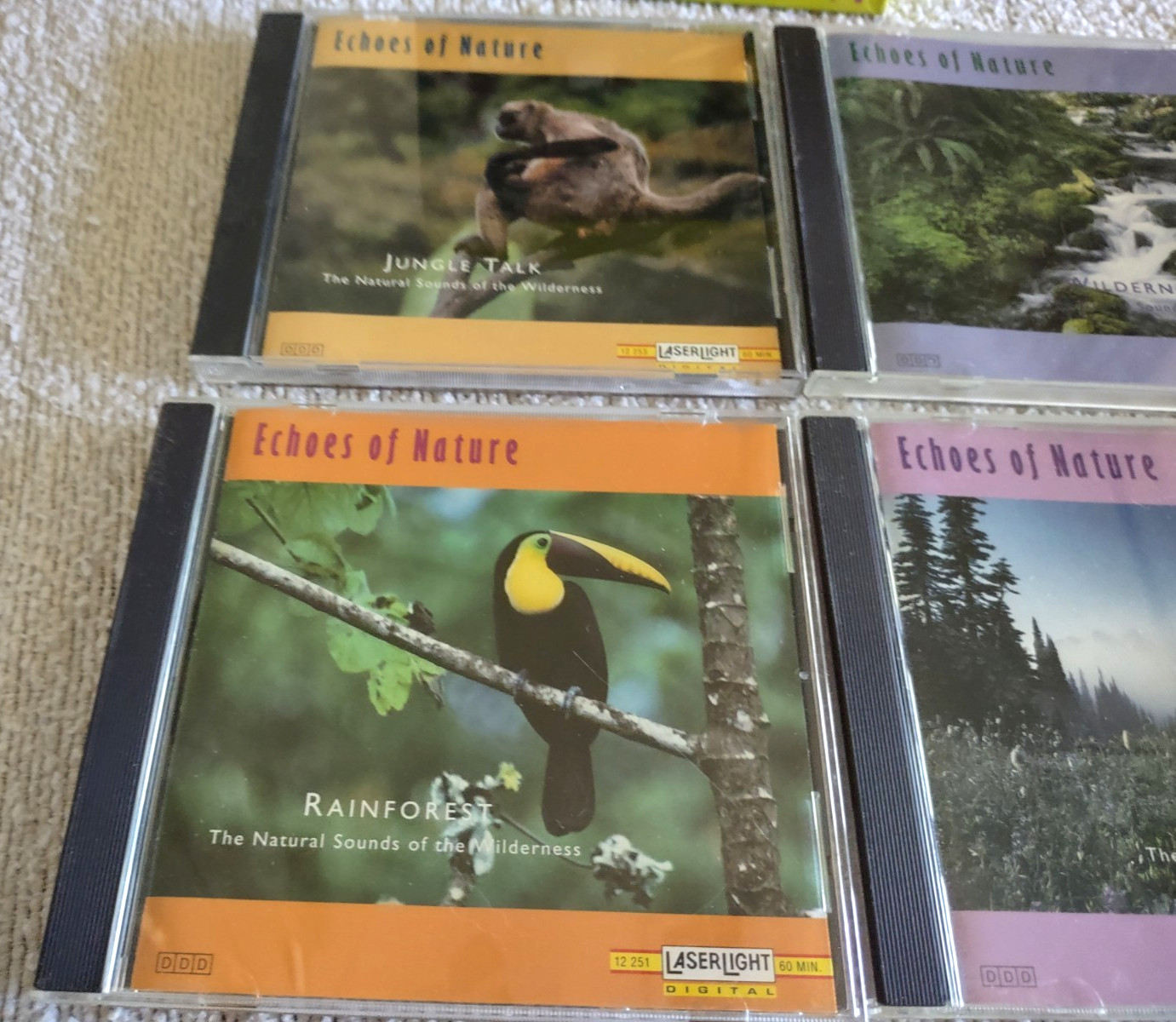 Echoes Of Nature-Natural Sounds Of The Wilderness 5 CD Set VG+ Discs