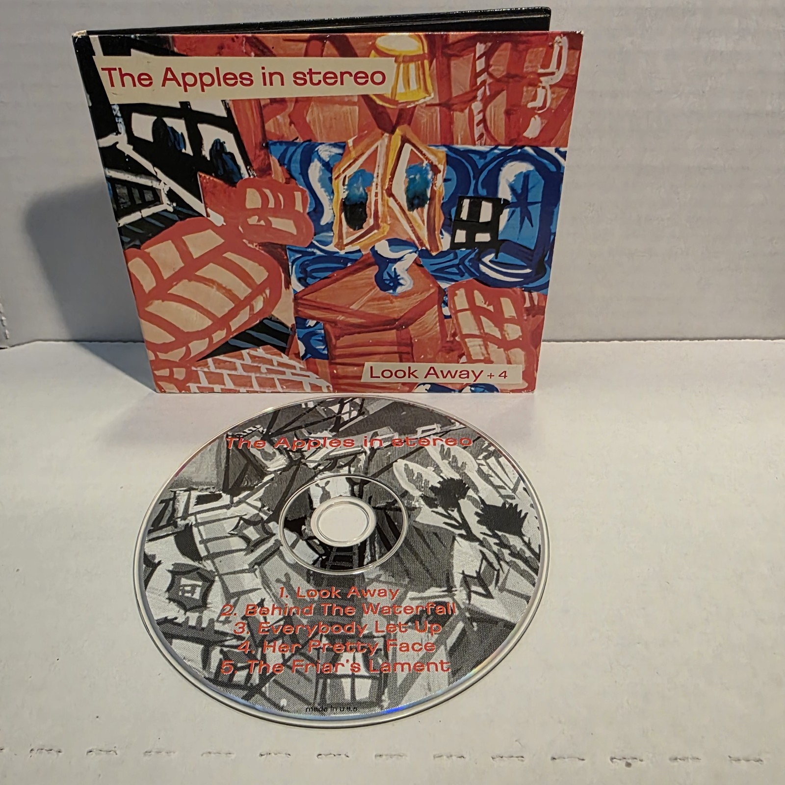 The Apples In Stereo - Look Away + 4 CD 2000 SpinArt Records