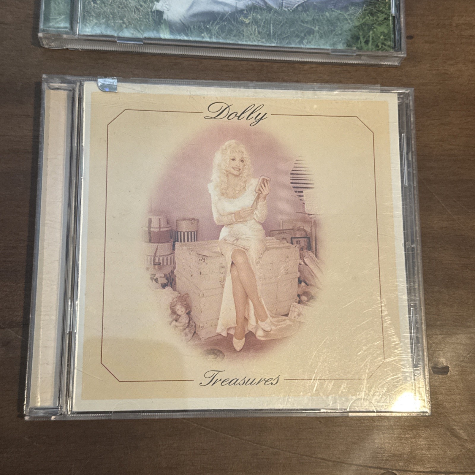 Dolly Parton - Treasures - CD - Rare Promo Copy + Halos & Horns - VG