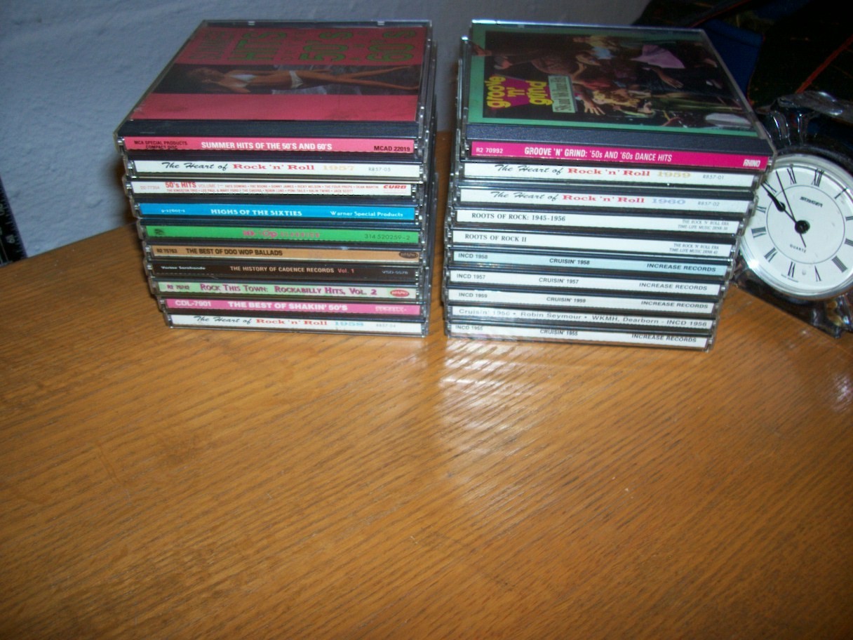 1950's -60's CD LOT [20 CDS] - ALL VARIOUS ARTIST CDS