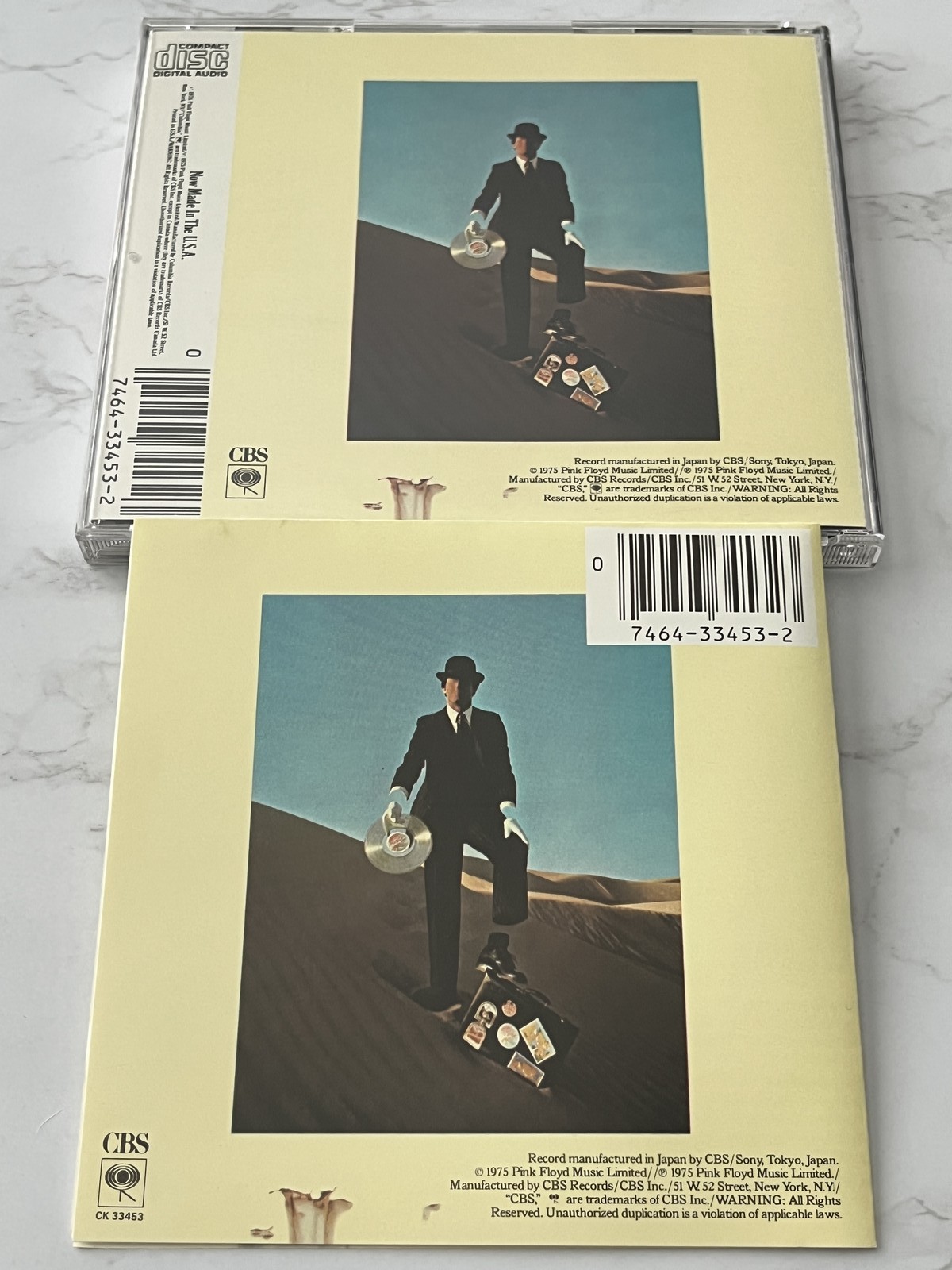 Pink Floyd Wish You Were Here CD Columbia CK 33453 Rematered Gilmour