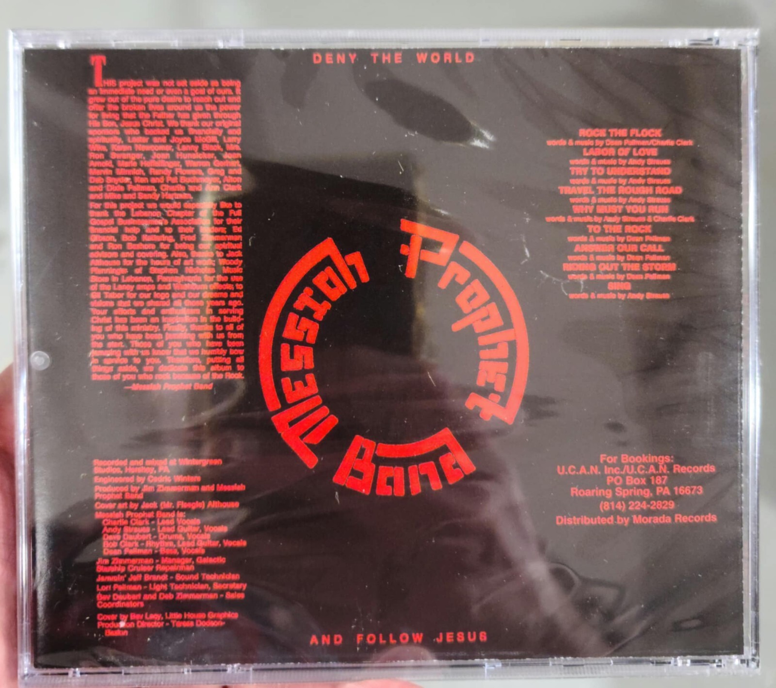 MESSIAH PROPHET - ROCK THE FLOCK (*NEW-CD, 1984, U.C.A.N.) Christian Metal