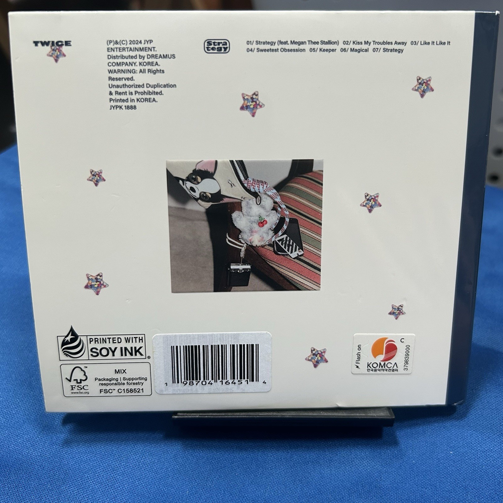 TWICE - Strategy (Step 4 Ver.) CD No Shrink Wrap