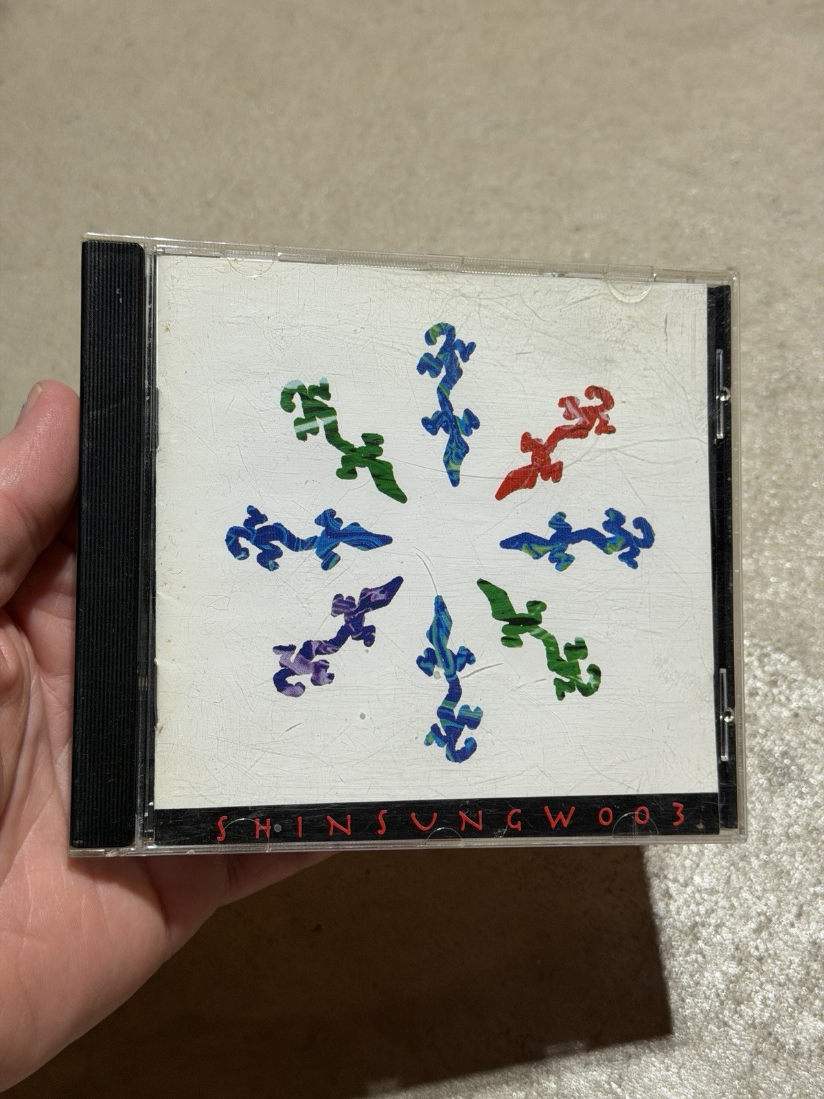 Shin Sung-woo 신성우 3집 Shinsungwoo 003 CD (1994) Korea Rock King Record