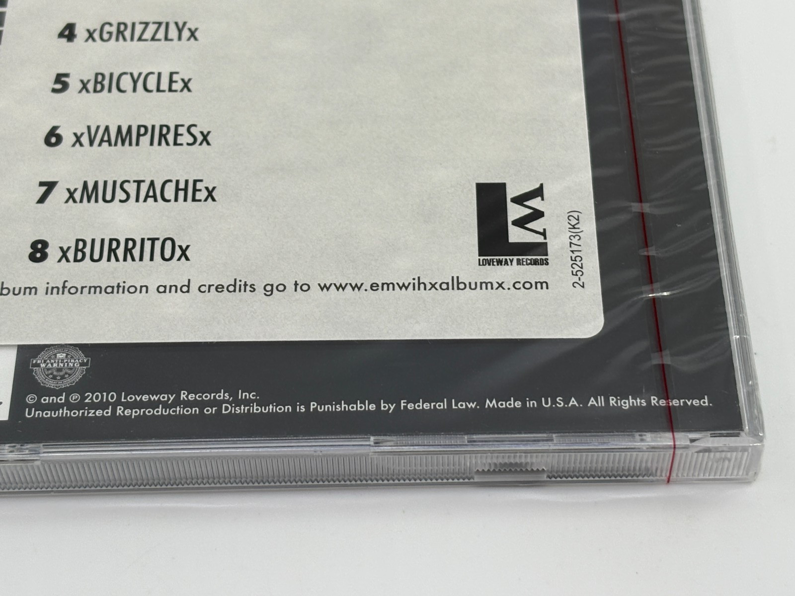 Eatmewhileimhot! – xALBUMx CD 2010 Loveway Records Post-Hardcore