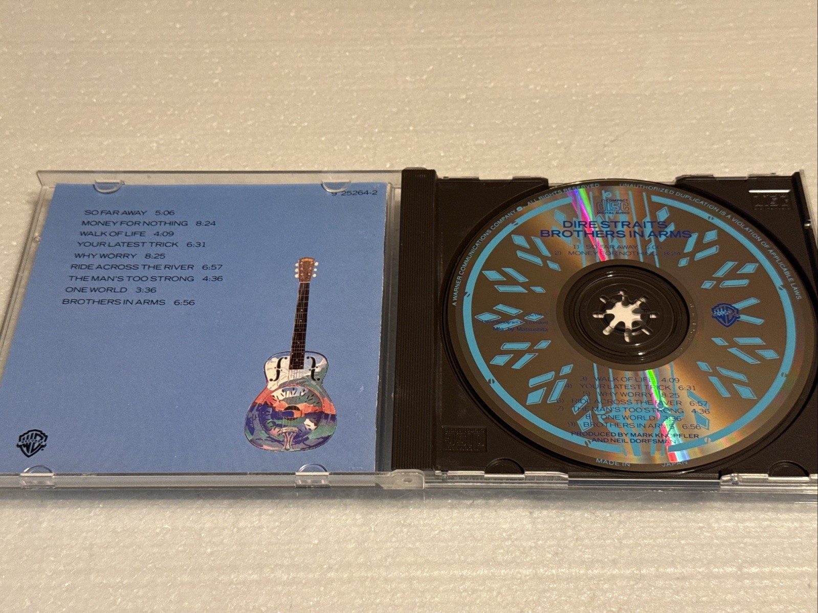 [1] DIRE STRAITS BROTHERS IN ARMS [1985] CD MATSUSHITA JAPAN TARGET ERA CD