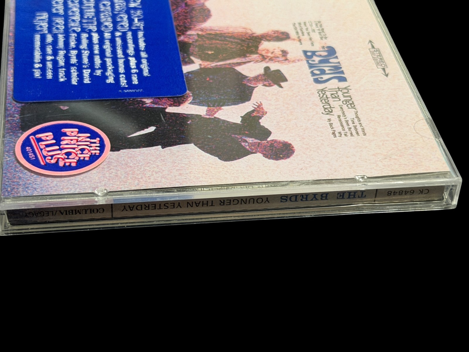 The Byrds - Younger Than Yesterday CD1996, RemasteredColumbia CK 64848 NM Disc