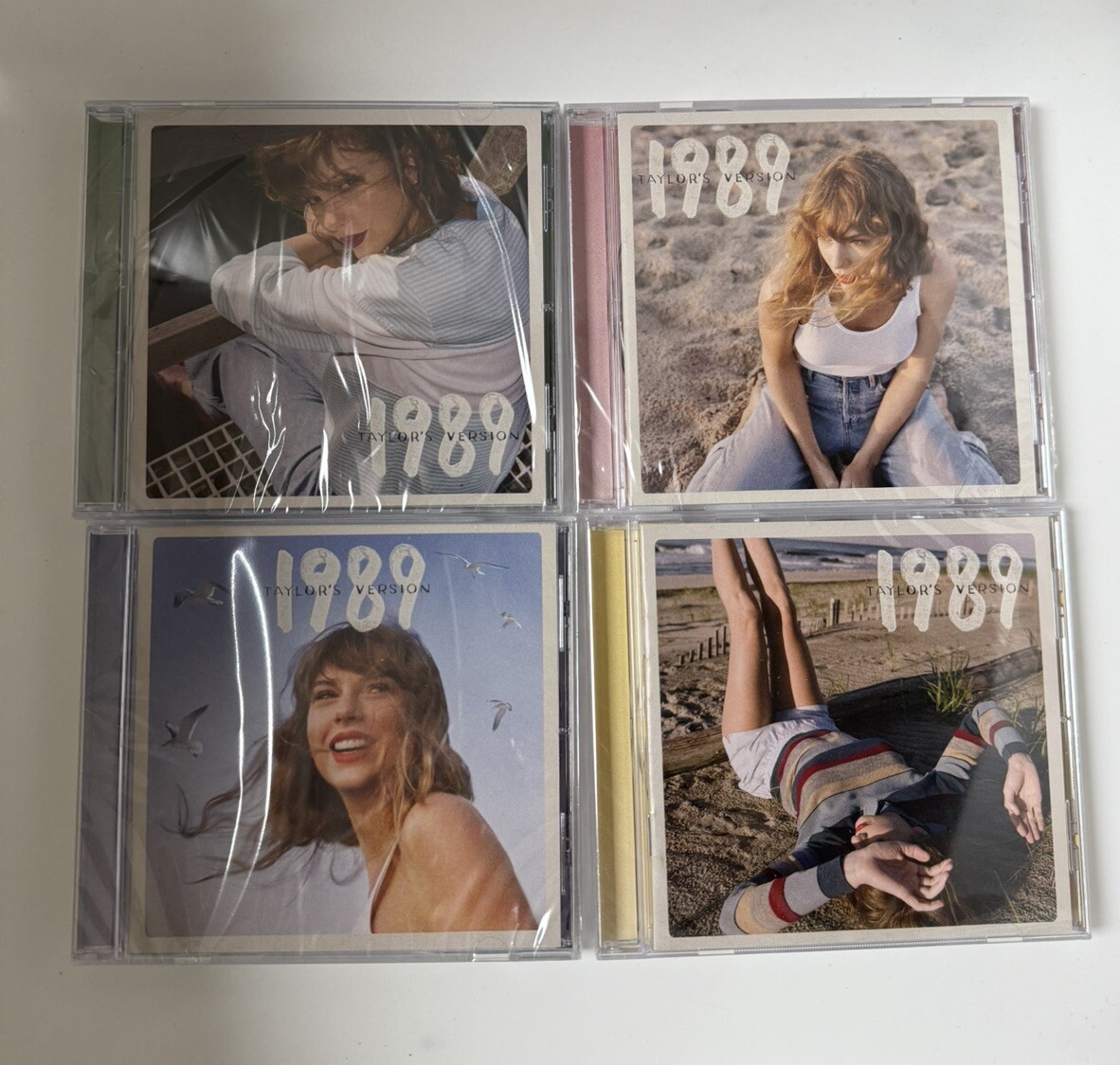 1989 Taylor’s Version (TV) Deluxe CD Bundle Set Of 4 Taylor Swift NEW SEALED