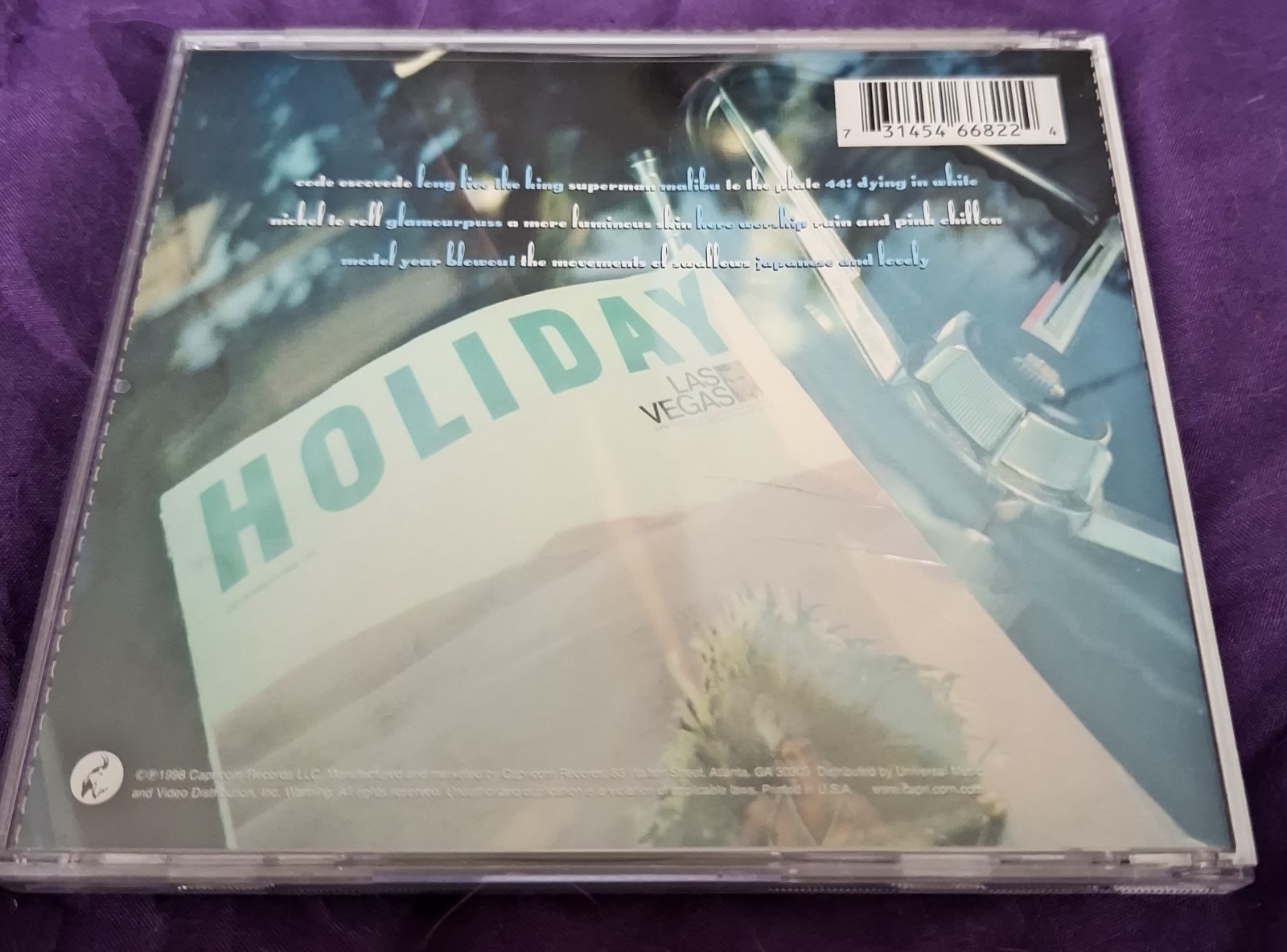 Jucifer Calling All Cars On The Vegas Strip CD 2000 SEALED Capricorn UMVD Strip