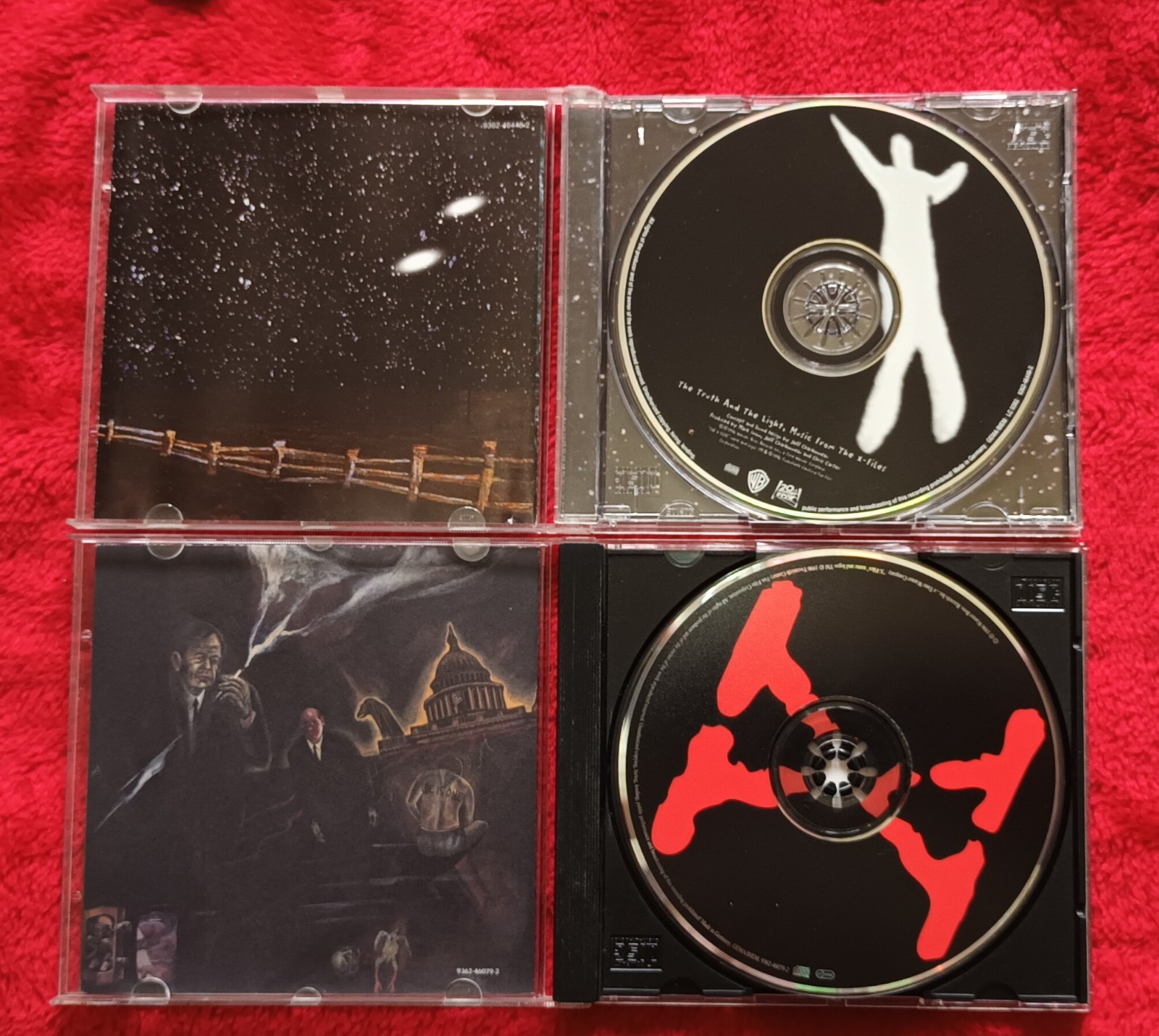 The X Files Mark Snow Chris Carter Cds X2 Inc The Truth And The Light