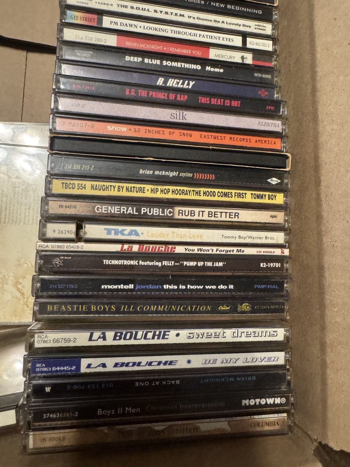 Rap, Soul, R&B, Hip Hop Music CDs Lot Of 46 With Cases