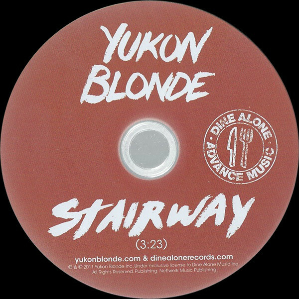 (4239) Yukon Blonde - Stairway CD advance
