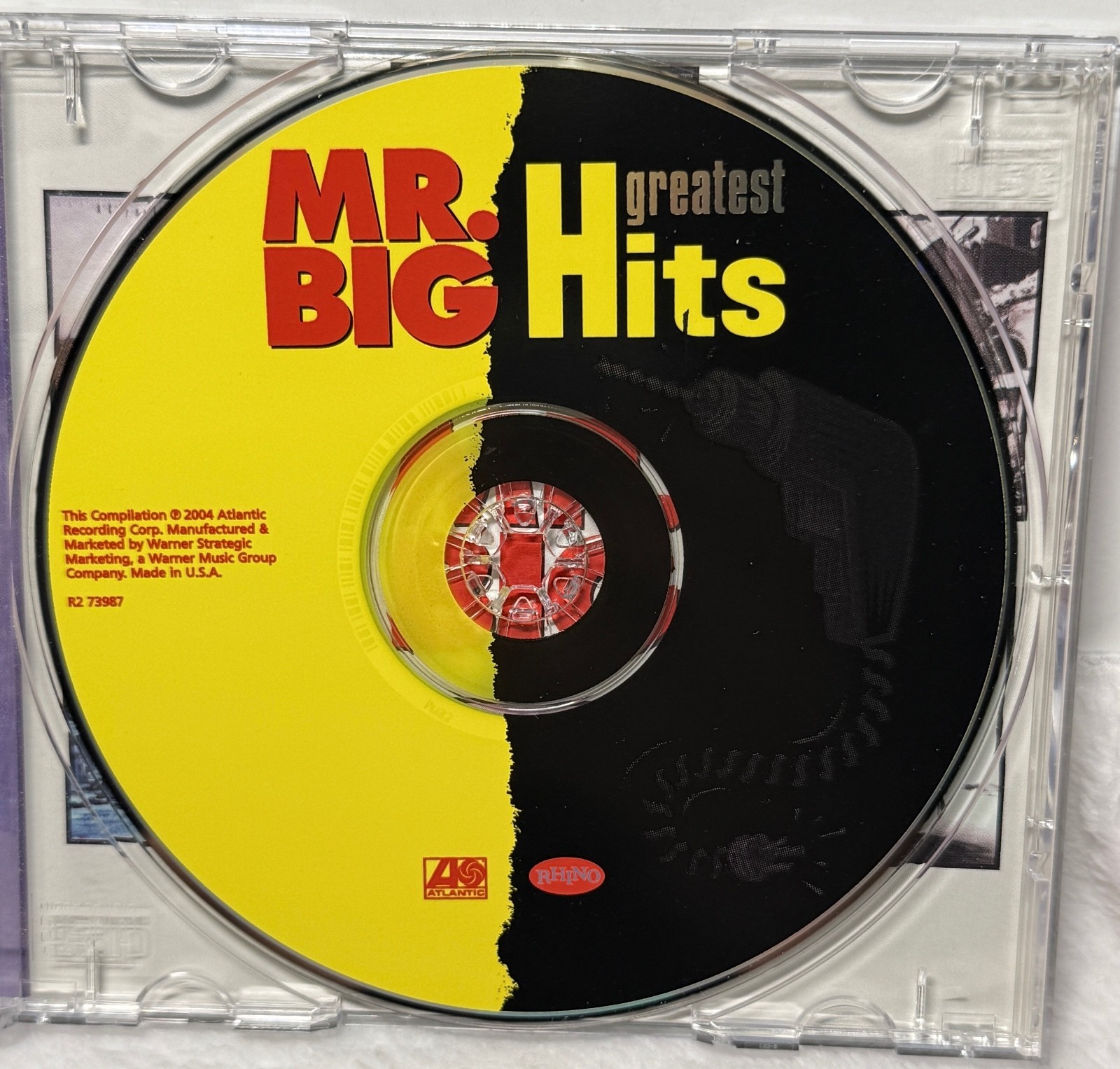 Mr. Big Greatest Hits CD 2004 Atlantic Rhino R2 73987 Tested Complete Best Of