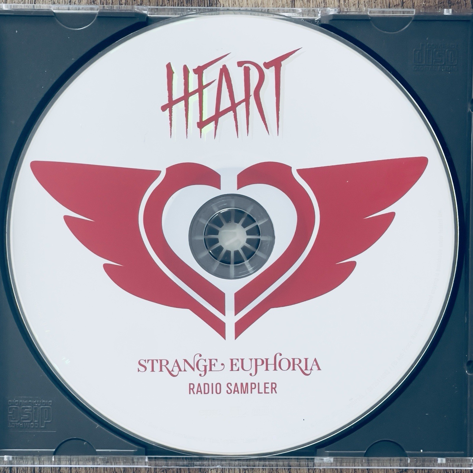 Strange Euphoria Heart CD Radio Promo Sampler Compilation Unreleased Live Demos