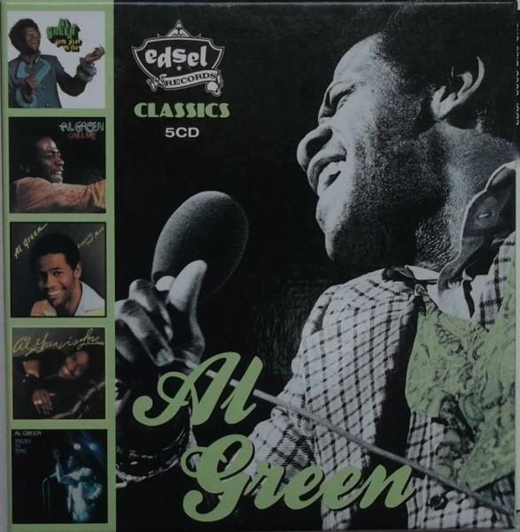 AL GREEN CLASSICS 5 ALBUM CD BOX SET NEW SEALED B2